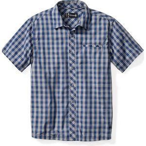 Smartwool Size S Mens Shirt Summit County Gingham Button Front Short Sleeve